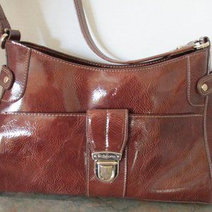 Liz Claiborne Patent Leather Handbag